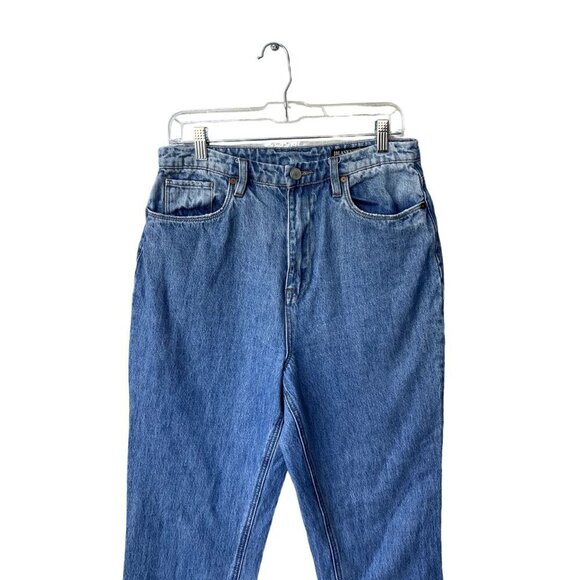 BLANKNYC The Cooper Long Slim Straight Size 29 High Rise Split Hem Jean - Picture 3 of 11